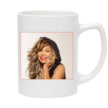 Tina Turner 14oz White Statesman Mug