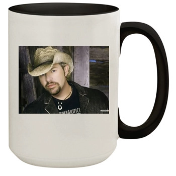 Toby Keith 15oz Colored Inner & Handle Mug