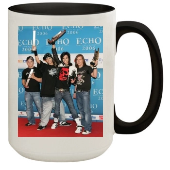 Tokio Hotel 15oz Colored Inner & Handle Mug