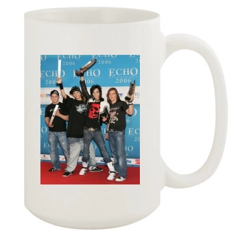 Tokio Hotel 15oz White Mug