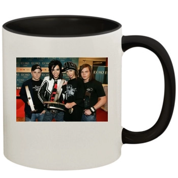 Tokio Hotel 11oz Colored Inner & Handle Mug