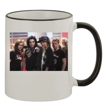 Tokio Hotel 11oz Colored Rim & Handle Mug