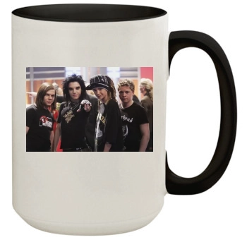 Tokio Hotel 15oz Colored Inner & Handle Mug