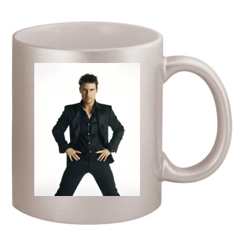 Tom Cruise 11oz Metallic Silver Mug