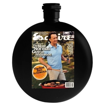 Tom Hanks Round Flask