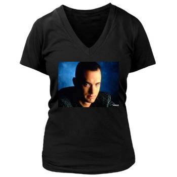 Tom Hanks Women's Deep V-Neck TShirt