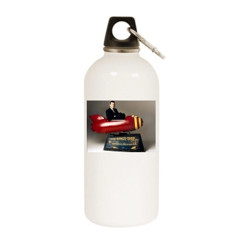 Tom Hanks White Water Bottle With Carabiner