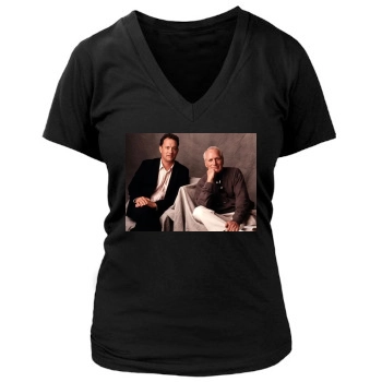 Tom Hanks Women's Deep V-Neck TShirt