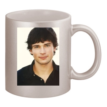 Tom Welling 11oz Metallic Silver Mug