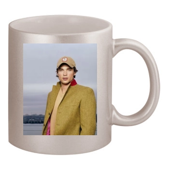 Tom Welling 11oz Metallic Silver Mug