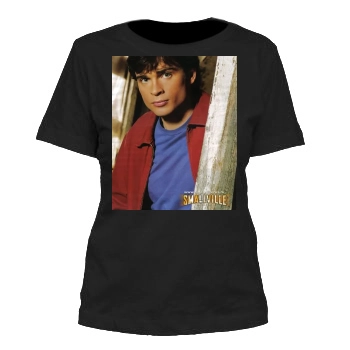 Tom Welling Women's Cut T-Shirt