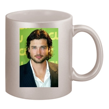 Tom Welling 11oz Metallic Silver Mug