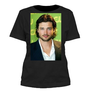 Tom Welling Women's Cut T-Shirt