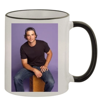 Tom Welling 11oz Colored Rim & Handle Mug