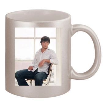 Tom Welling 11oz Metallic Silver Mug