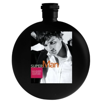 Tom Welling Round Flask