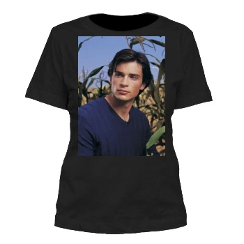 Tom Welling Women's Cut T-Shirt