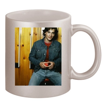 Tom Welling 11oz Metallic Silver Mug