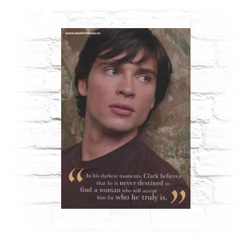 Tom Welling Metal Wall Art