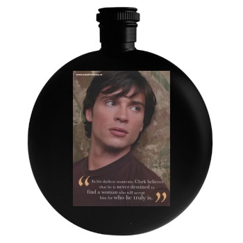 Tom Welling Round Flask