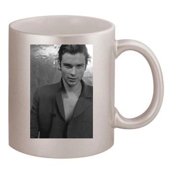 Tom Welling 11oz Metallic Silver Mug