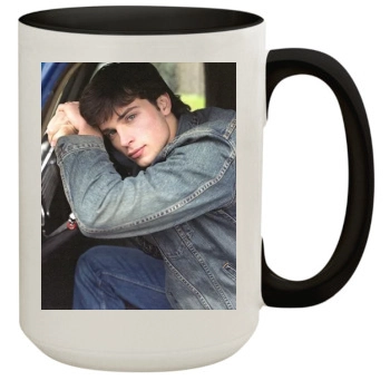 Tom Welling 15oz Colored Inner & Handle Mug