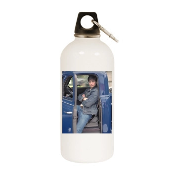 Tom Welling White Water Bottle With Carabiner