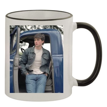 Tom Welling 11oz Colored Rim & Handle Mug