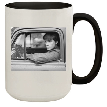 Tom Welling 15oz Colored Inner & Handle Mug