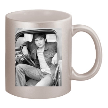 Tom Welling 11oz Metallic Silver Mug