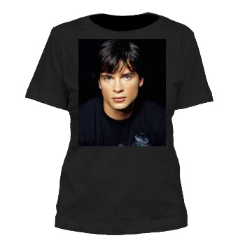 Tom Welling Women's Cut T-Shirt