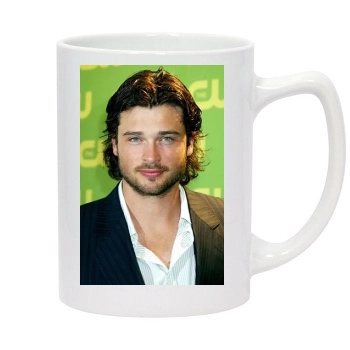 Tom Welling 14oz White Statesman Mug