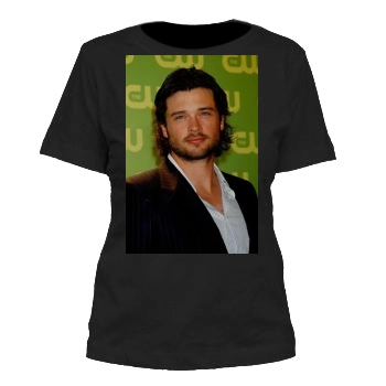 Tom Welling Women's Cut T-Shirt