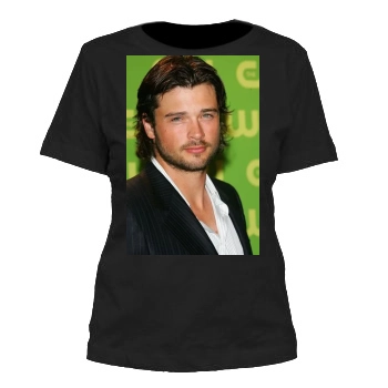 Tom Welling Women's Cut T-Shirt