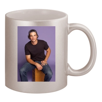 Tom Welling 11oz Metallic Silver Mug