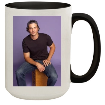 Tom Welling 15oz Colored Inner & Handle Mug