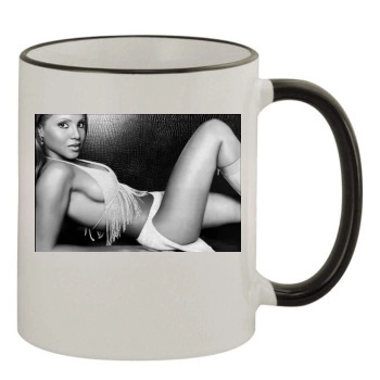 Toni Braxton 11oz Colored Rim & Handle Mug