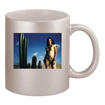 Toni Braxton 11oz Metallic Silver Mug