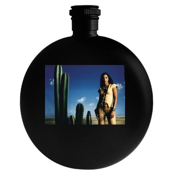 Toni Braxton Round Flask