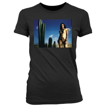 Toni Braxton Women's Junior Cut Crewneck T-Shirt