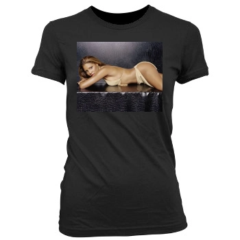 Toni Braxton Women's Junior Cut Crewneck T-Shirt