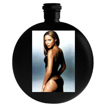 Toni Braxton Round Flask