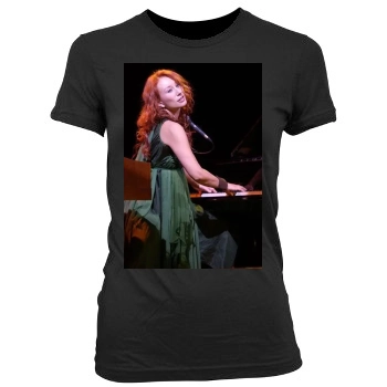 Tori Amos Women's Junior Cut Crewneck T-Shirt