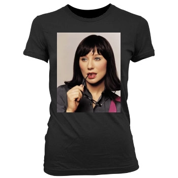 Tori Amos Women's Junior Cut Crewneck T-Shirt