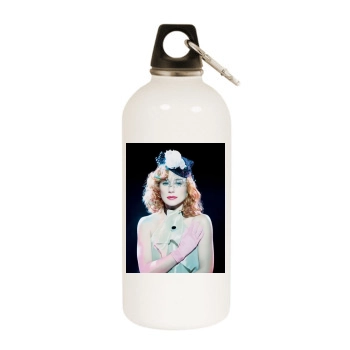 Tori Amos White Water Bottle With Carabiner