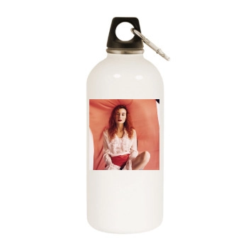 Tori Amos White Water Bottle With Carabiner