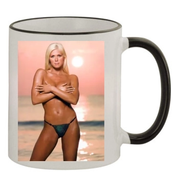 Torrie Wilson 11oz Colored Rim & Handle Mug