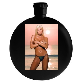 Torrie Wilson Round Flask