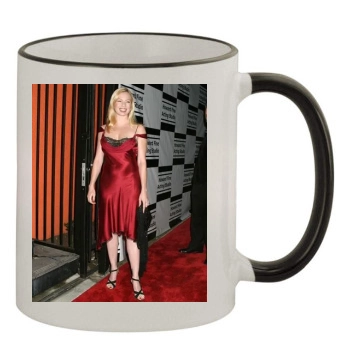 Traci Lords 11oz Colored Rim & Handle Mug