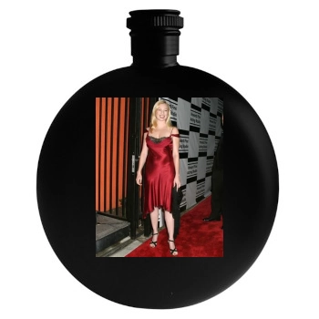 Traci Lords Round Flask